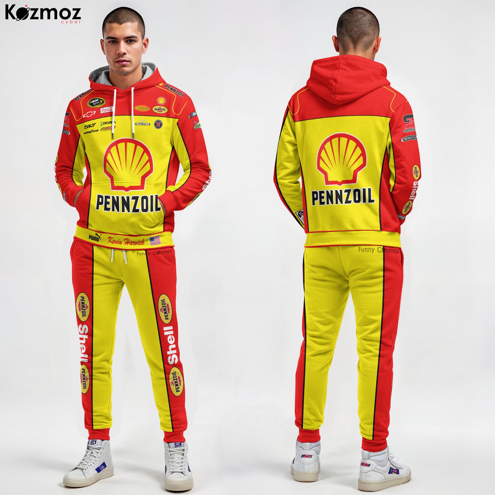 Kevin Harvick Racing Firesuit Costume 2007 Collection - Richard Childress Racing NASCAR Racing Team